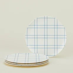 Bamboo Melamine Side Plate Set