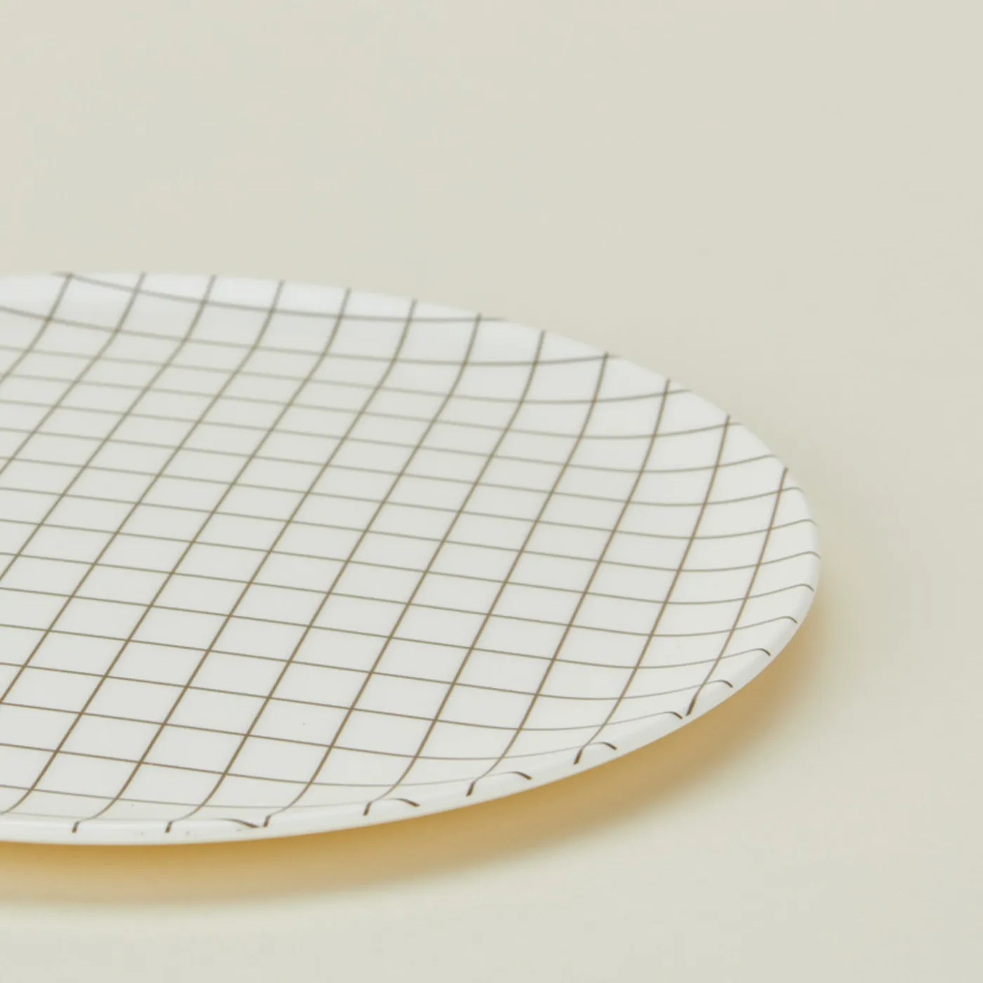 Bamboo Melamine Side Plate Set