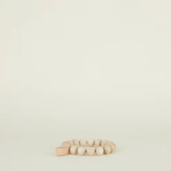 Birch + Leather Trivet