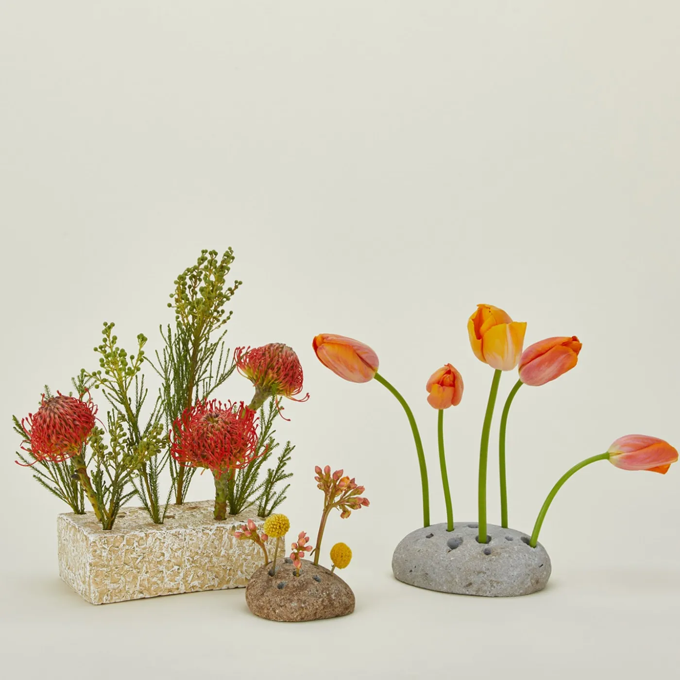 Block Ikebana Vase