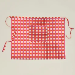 Block Printed Cafe Apron