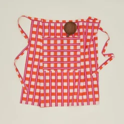 Block Printed Cafe Apron