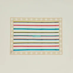 Block Printed Dish Cloth