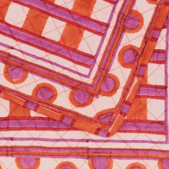 Block Printed Quilted Placemat
