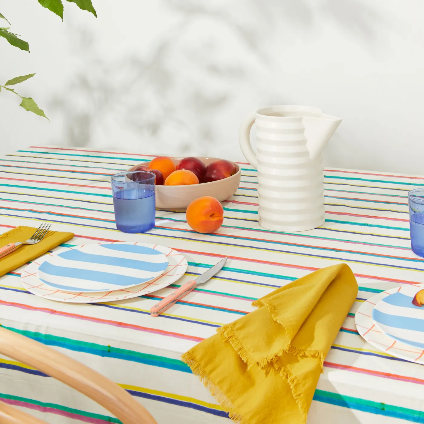 Block Printed Tablecloth