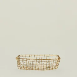 Brass Basket - Low