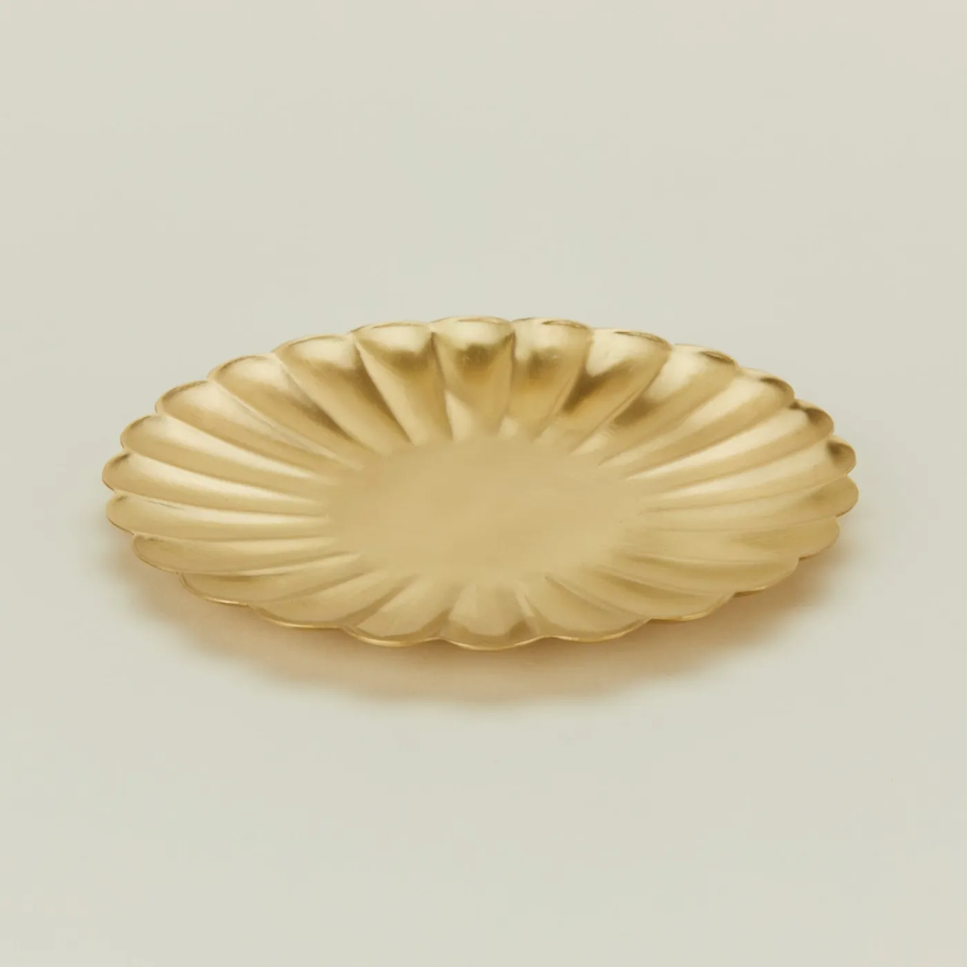 Brass Petal Plate