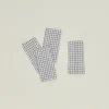 Checked Linen Napkin, Set of 4