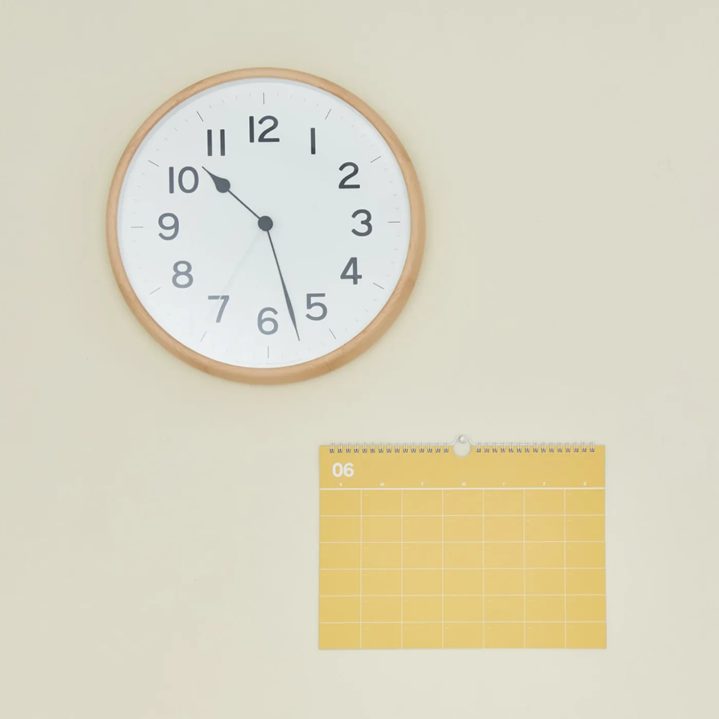 Classic Wall Clock - Natural