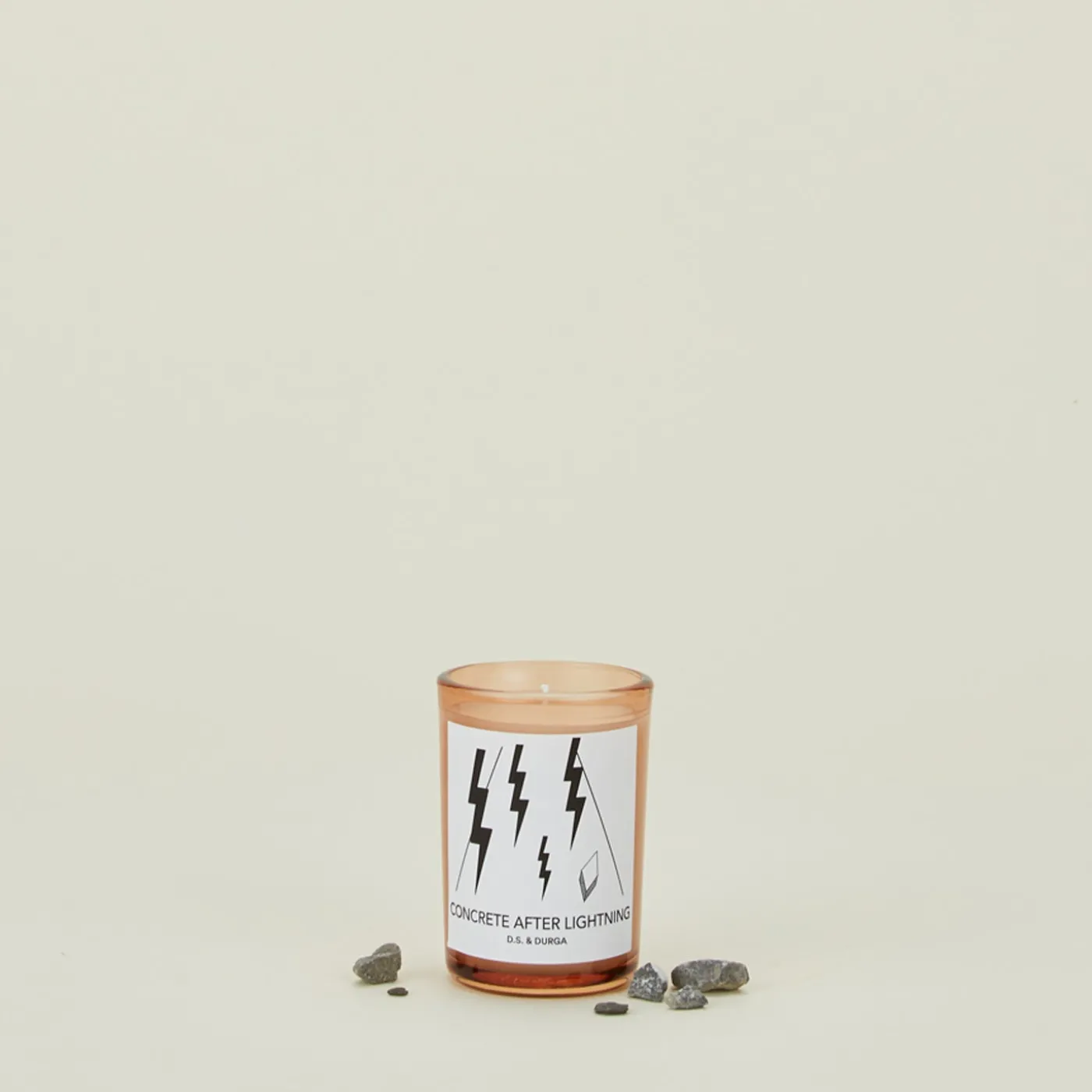 Concrete After Lighting Candle