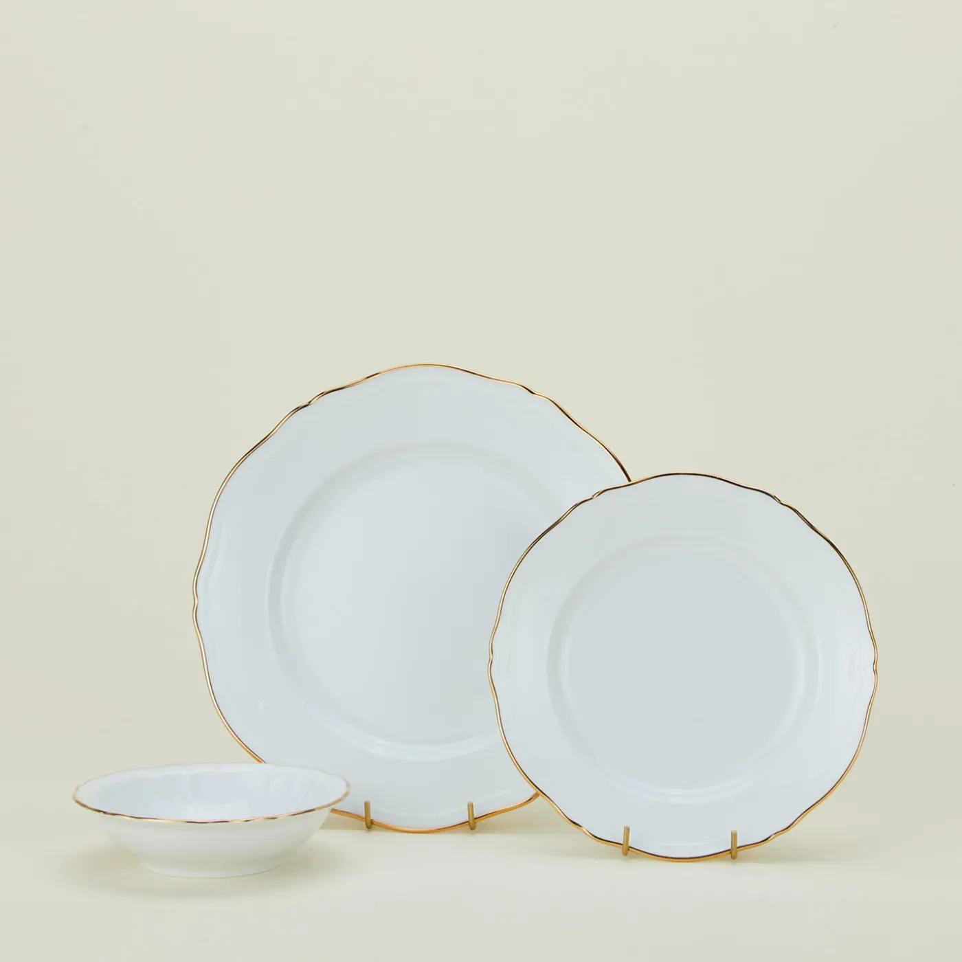 Corona Round Platter - Oro Brillante