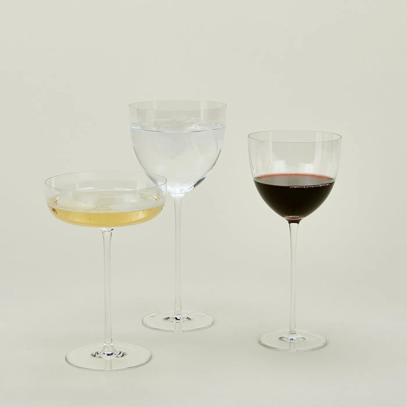 Crystalline Water Glass