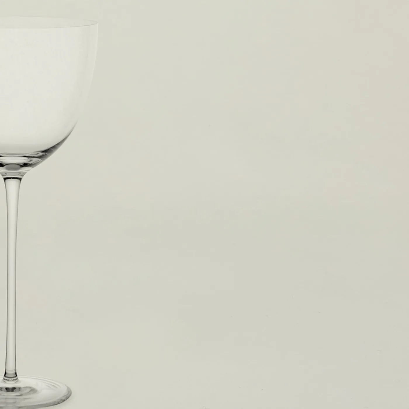 Crystalline Wine Glass
