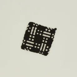 Dots + Dashes Handwoven Pot Holder