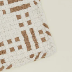 Dots + Dashes Handwoven Pot Holder