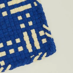 Dots + Dashes Handwoven Pot Holder