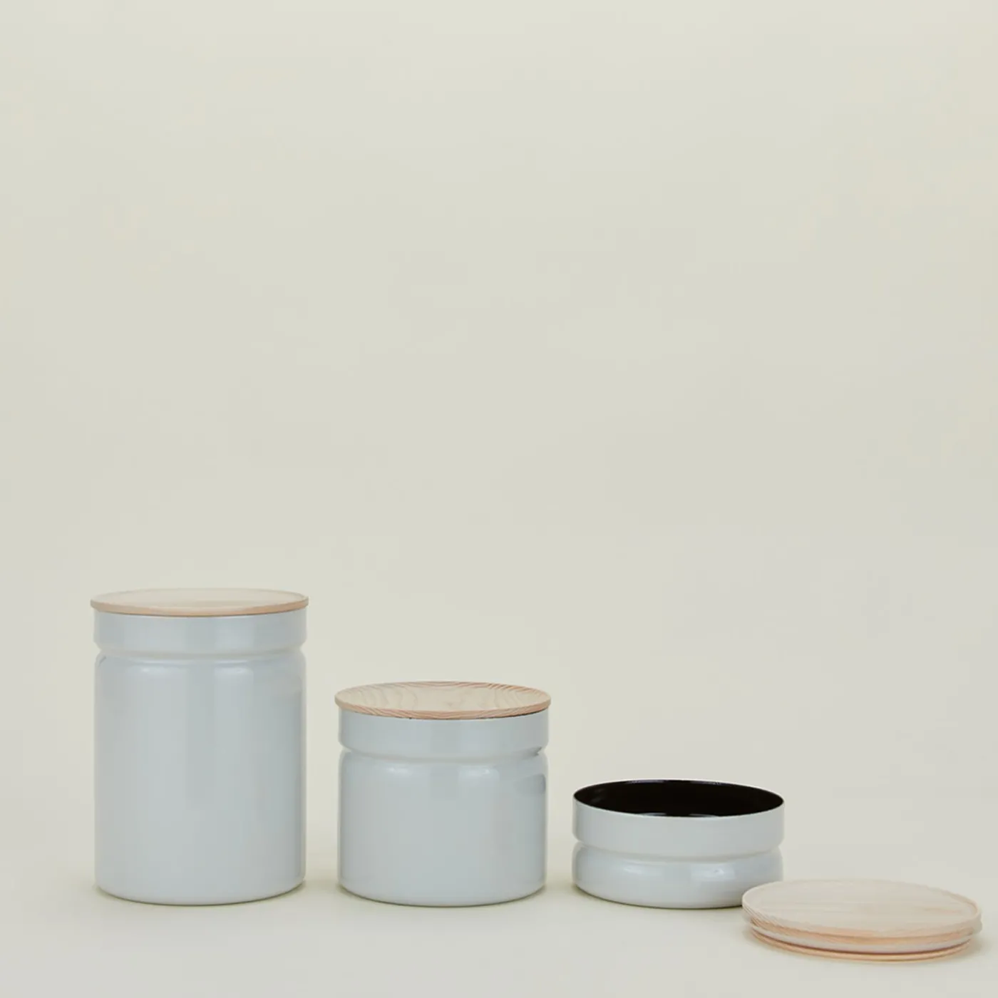 Enamel Storage Container