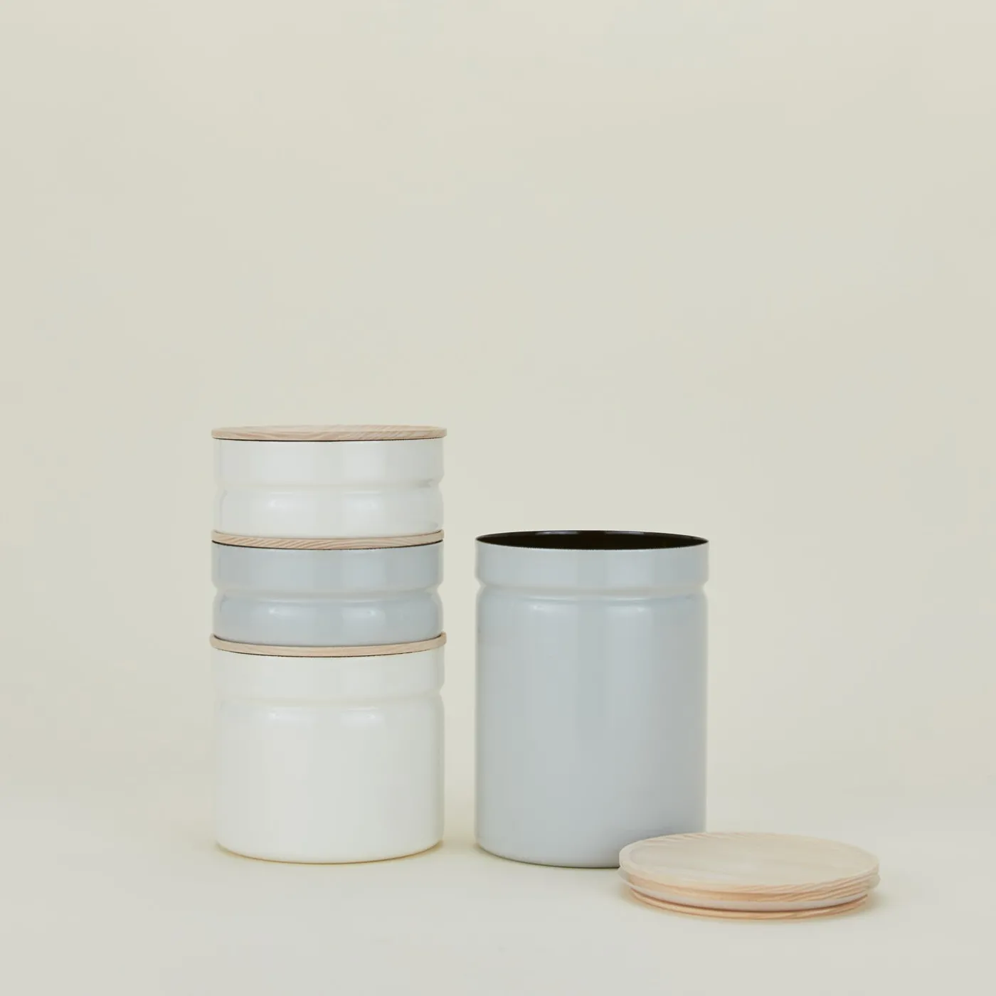 Enamel Storage Container