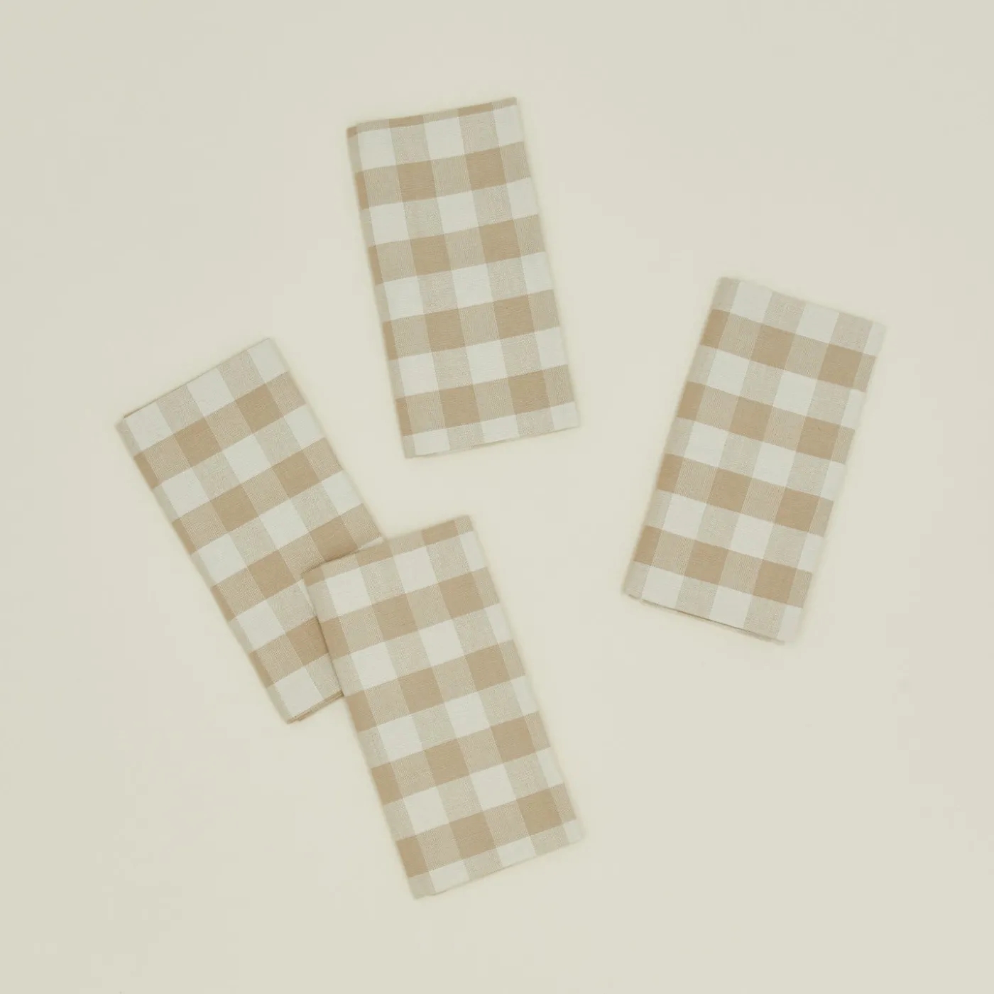 Essential Gingham Dinner Napkin, Set of 4