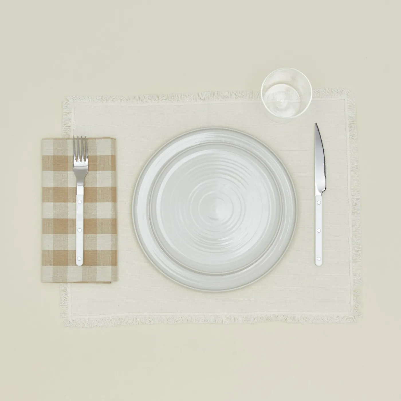 Essential Gingham Dinner Napkin, Set of 4