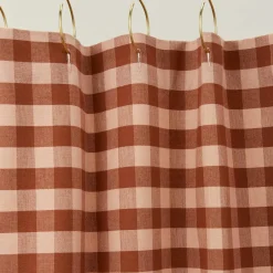 Essential Gingham Shower Curtain