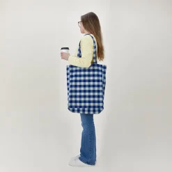 Essential Gingham Tote