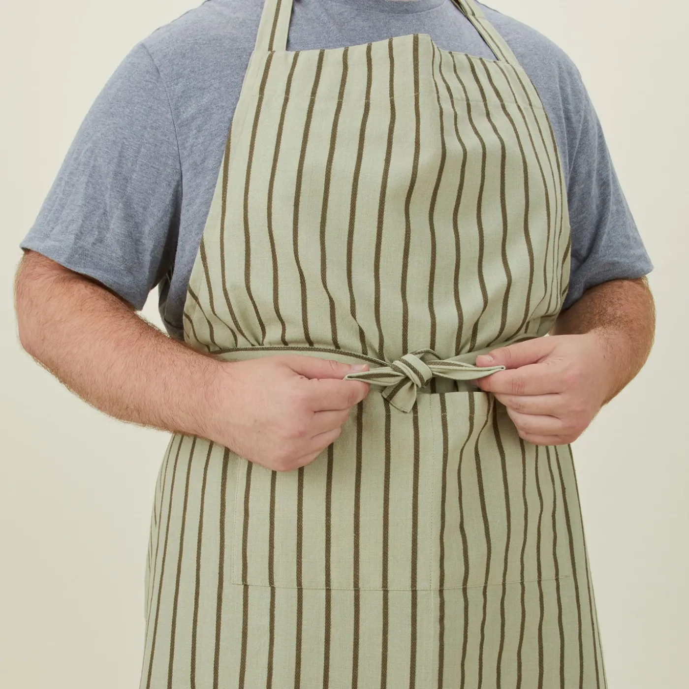 Essential Striped Apron