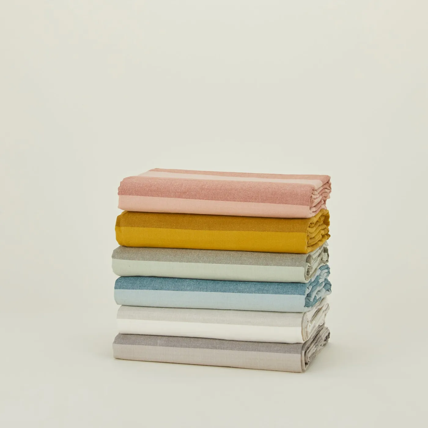 Essential Striped Tablecloth