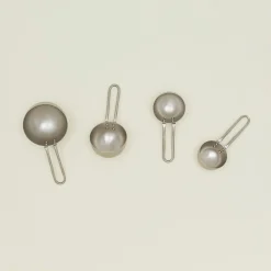 Forged Pewter Measuring Cup, Set of 4