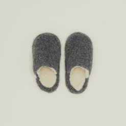 Fuzzy Wool Slippers