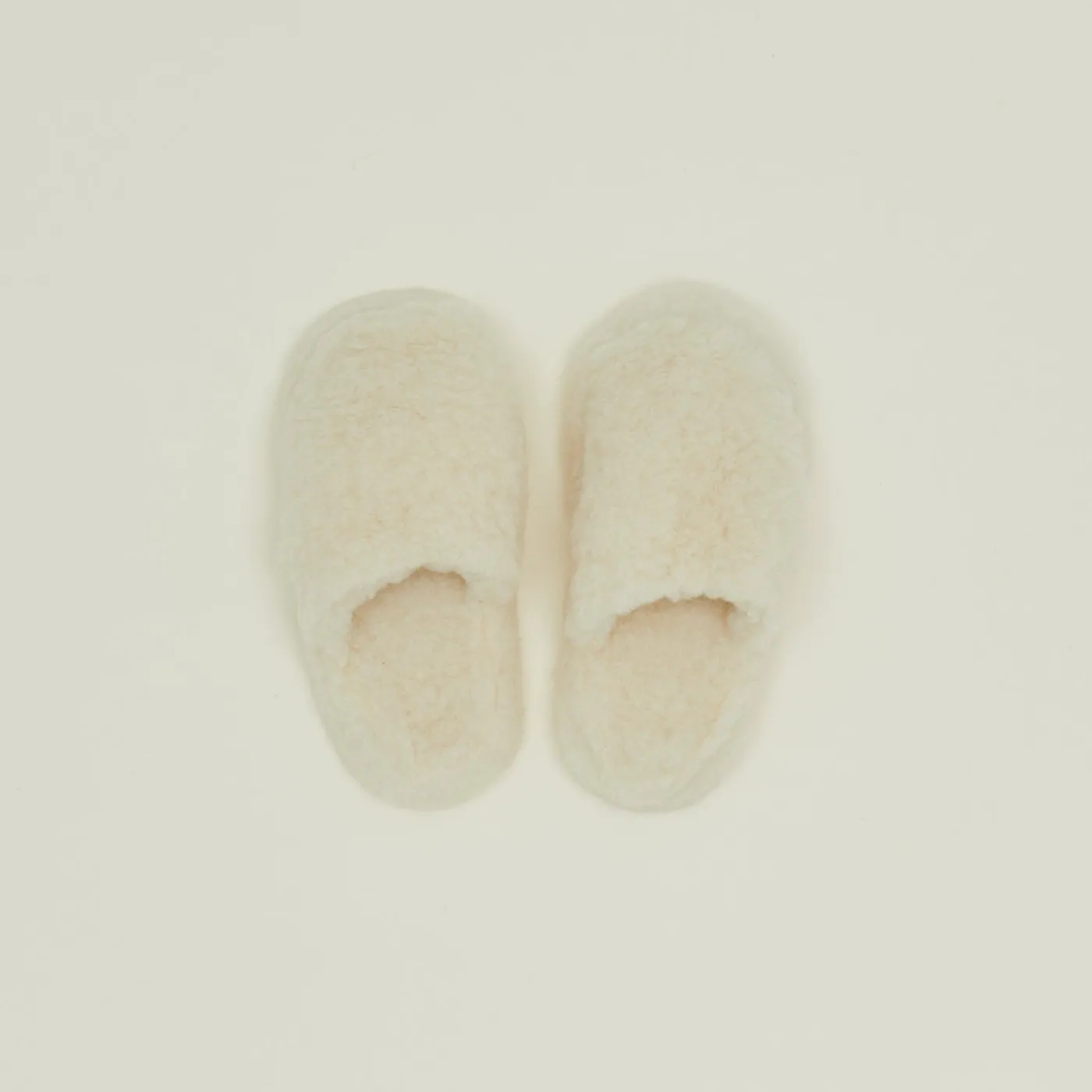 Fuzzy Wool Slippers