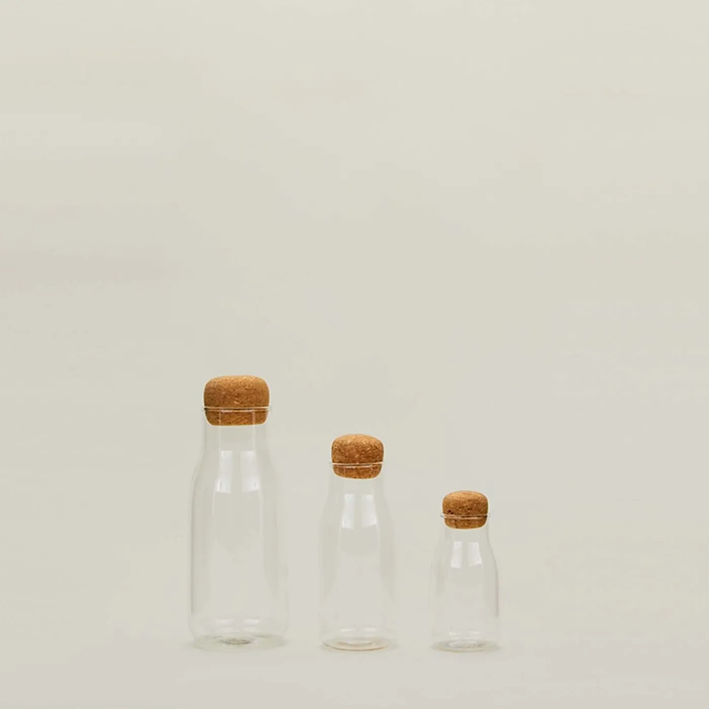 Glass + Cork Bottle