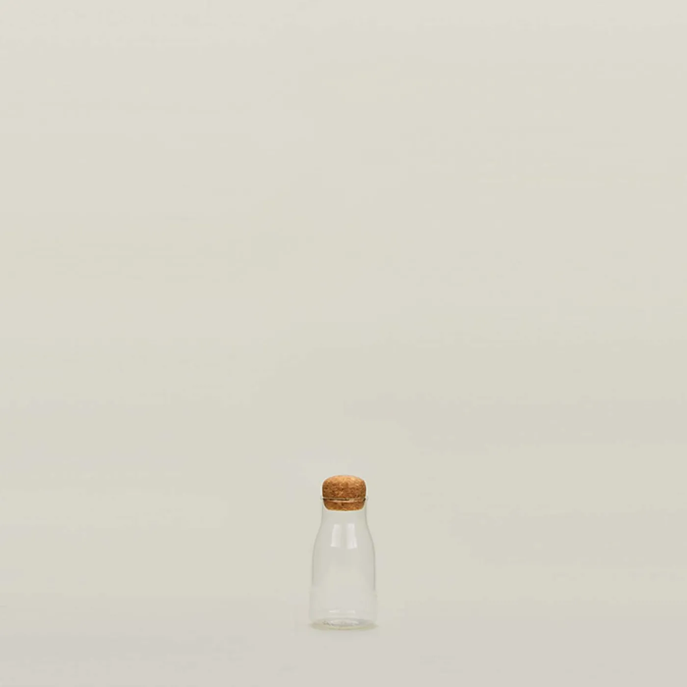 Glass + Cork Bottle