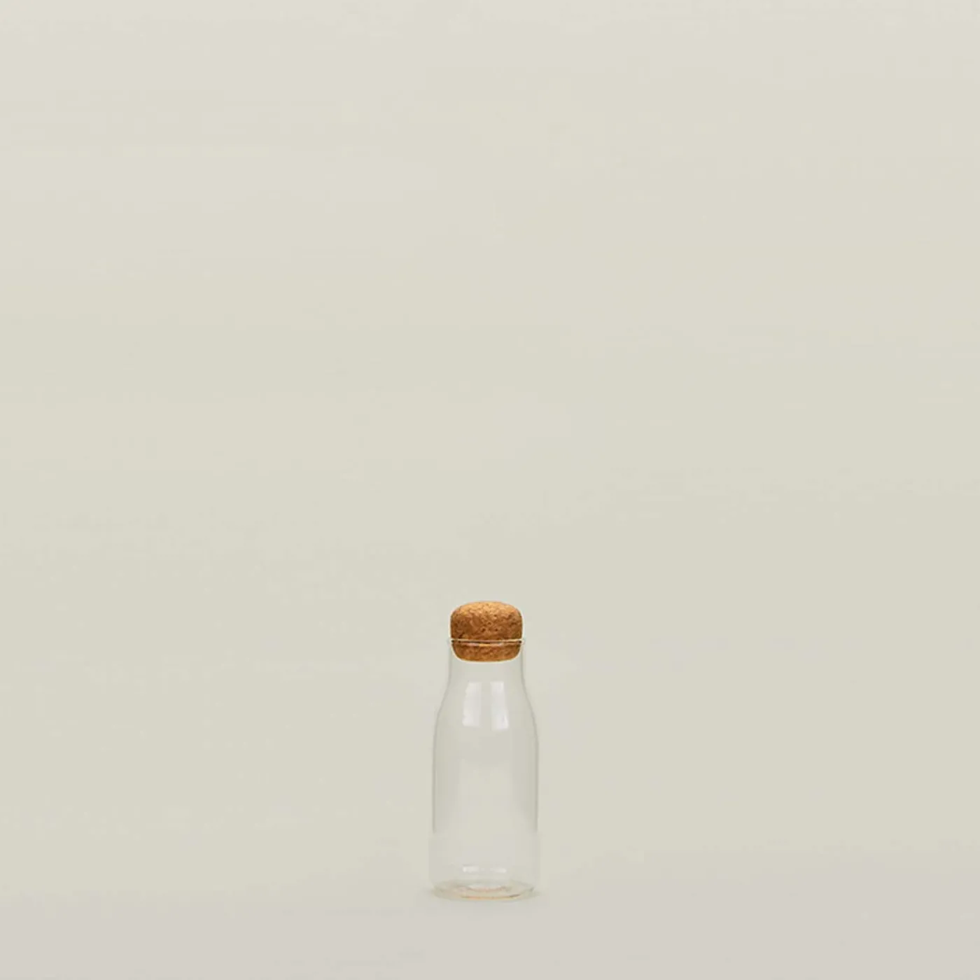 Glass + Cork Bottle