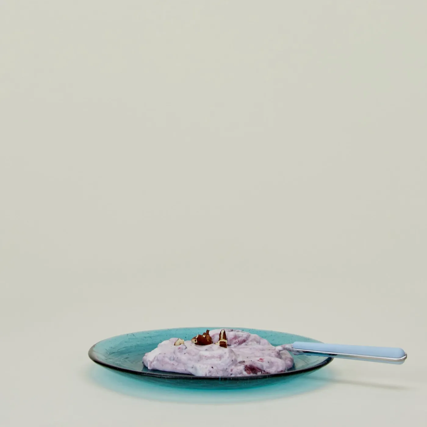 Glass Salad Plate