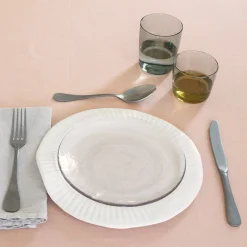 Glass Salad Plate