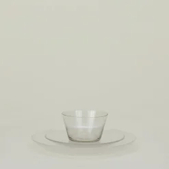 Glass Salad Plate