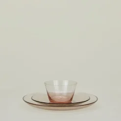 Glass Salad Plate