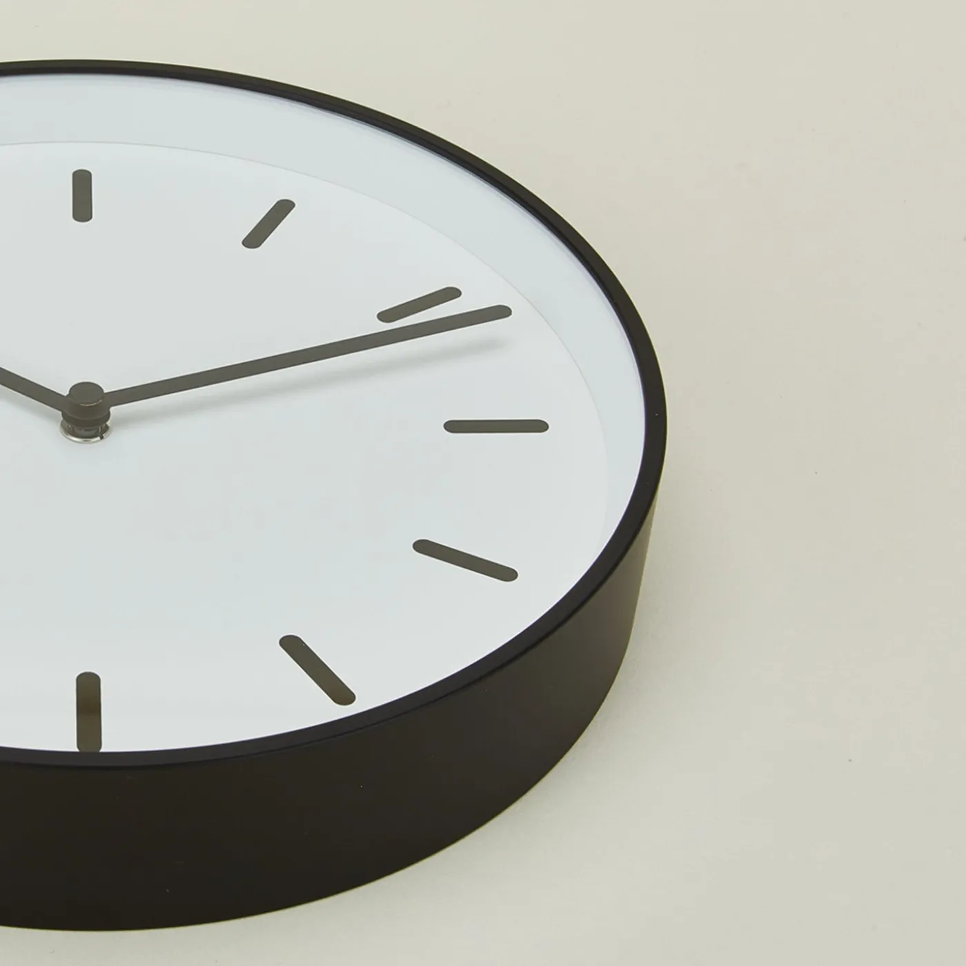 Graphic Wall Clock - Black