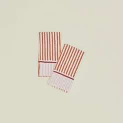 Hand Block Crossroads Napkin, Set of 2