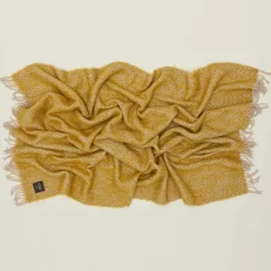 Herringbone Mohair Throw