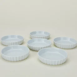 Individual Round Tart Dish, Set of 6