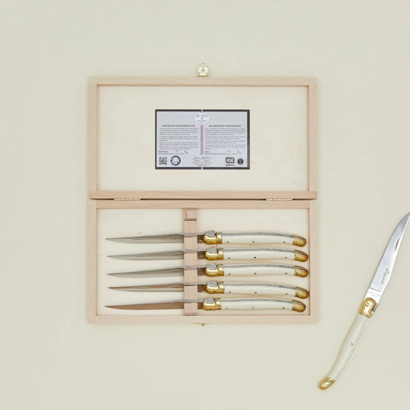 Jean Dubost Steak Knife Set