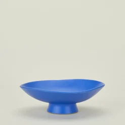 Klein Blue Footed Oval Server