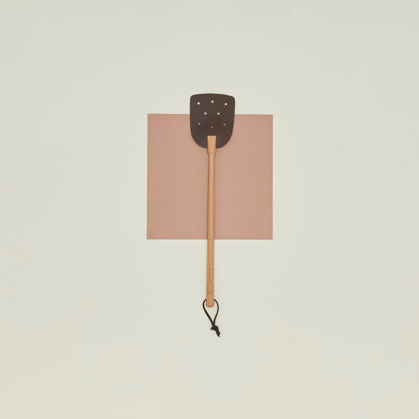 Leather + Beech Fly Swatter
