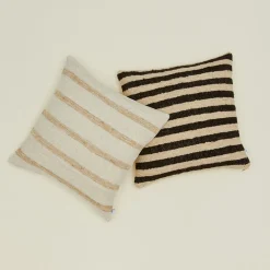 Linear Wool Pillow Cover