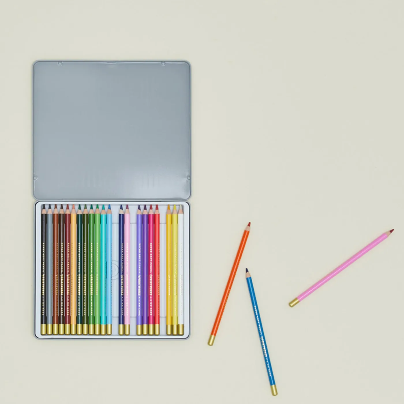 Mixed Colored Pencils, Set of 24