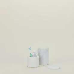 Modern Marble Canister