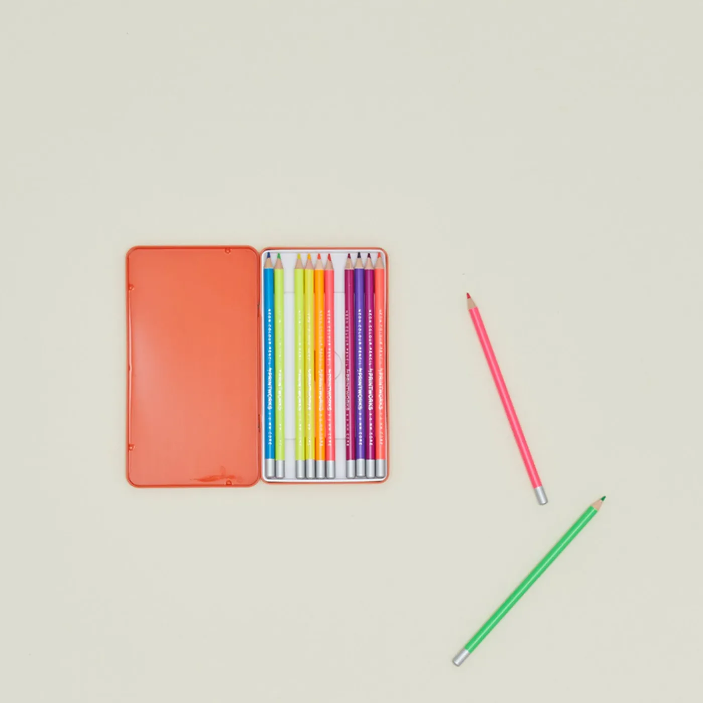 Neon Colored Pencils, Set of 12