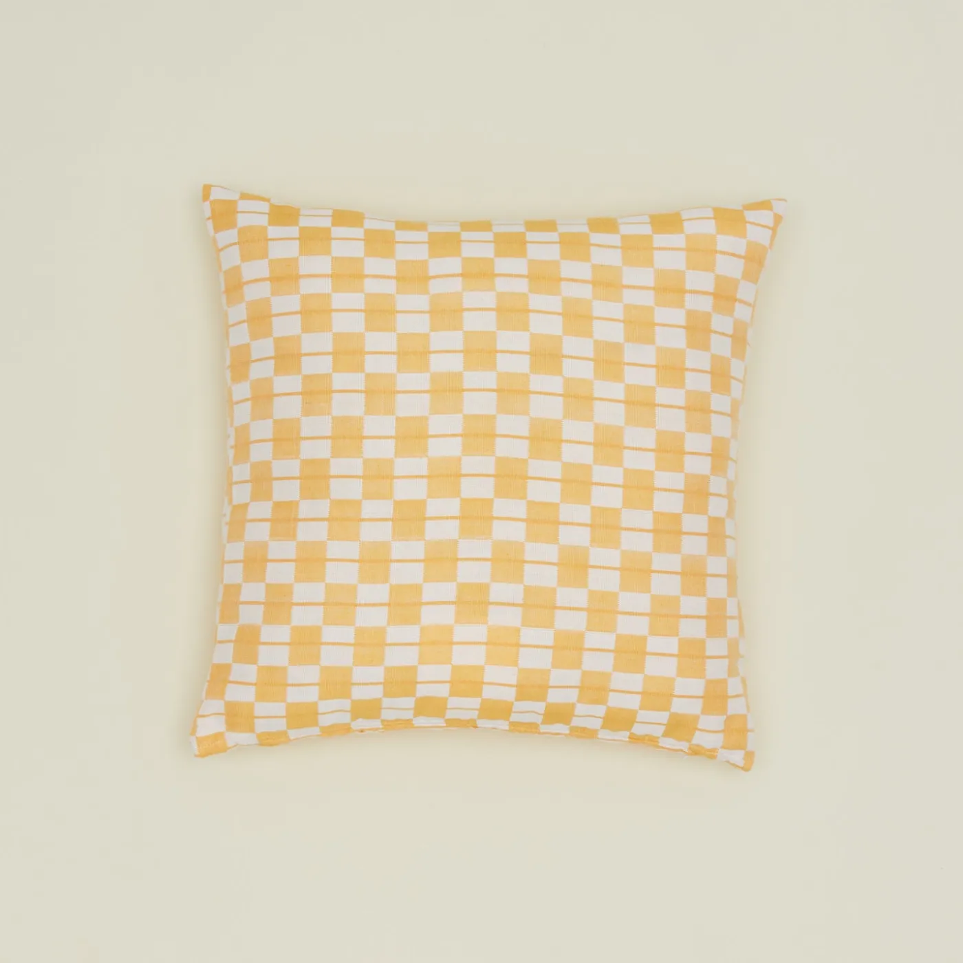 Quilted Checkered Pillow Cover